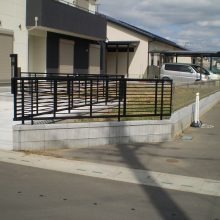 フェンスと物置 NO.318の施工写真2
