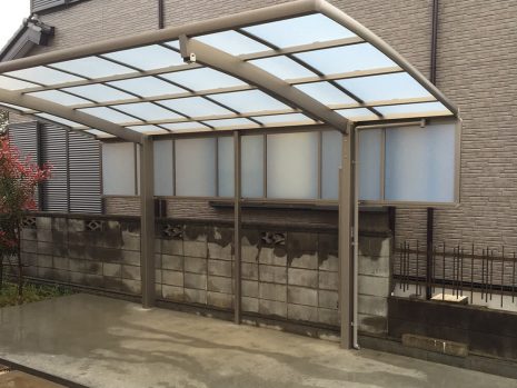 埼玉県さいたま市　カーポートを設置しました NO.432