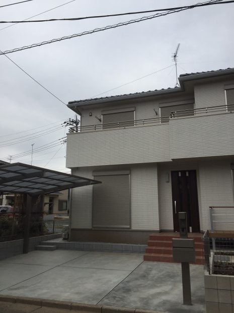 埼玉県桶川市　高低差のある土地のエクステリア NO.403