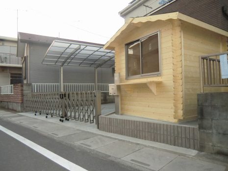 埼玉県のカーポート　ウッディーな部屋が完成 NO.176