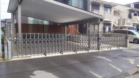 埼玉県さいたま市　ウッドデッキと目隠しフェンス NO.298