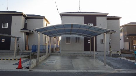 埼玉県幸手市　2台分のカーポート NO.183