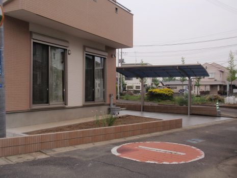【久喜市】　駐車場工事いたしました NO.90