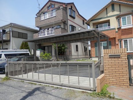 【久喜市】　どっしり重みのあるエクステリアへ NO.234