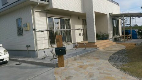埼玉県吉見町　生垣・植栽を撤去して NO.372