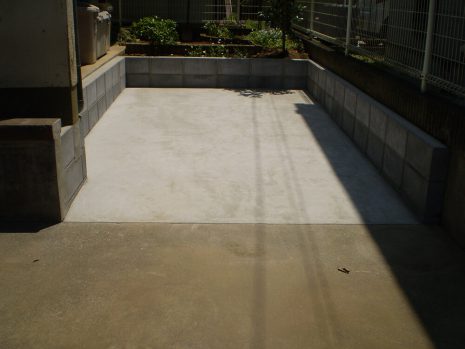 埼玉県加須市　娘さんの為に駐車場を拡大 NO.626