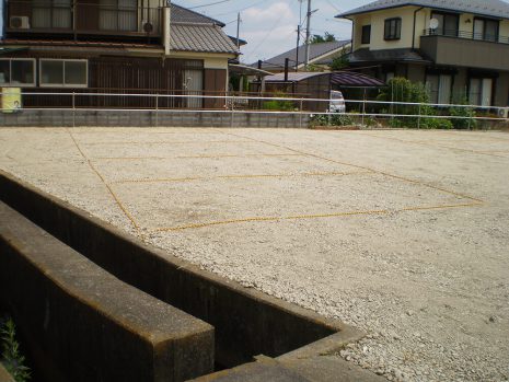 【白岡市】　貸駐車場の工事です。NO.632