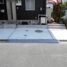 柵を壊して駐車場工事 NO.667の施工写真メイン