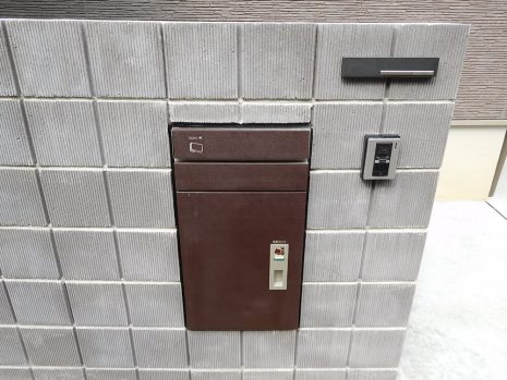 埼玉県さいたま市　宅配BOXを門塀に NO.730