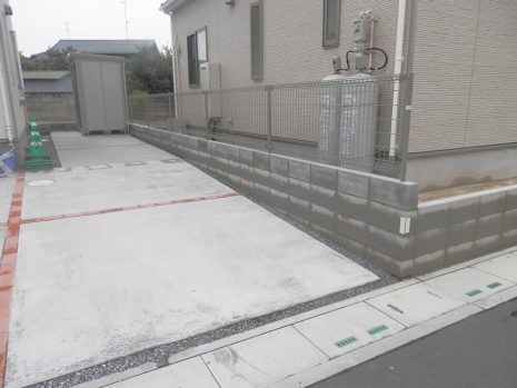 埼玉県幸手市　駐車場を拡大いたしました NO.738