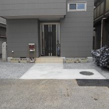 2種類のアプローチ NO.755の施工写真メイン