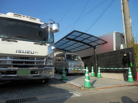 埼玉県のカーポート 駐車場拡大工事 NO.750