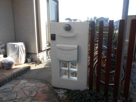 千葉県野田市　機能門柱の塗り替え NO.770