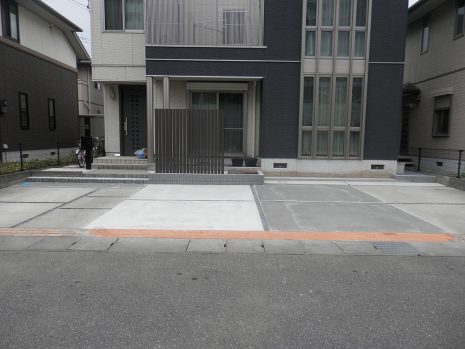 【久喜市】 汎用部材の目隠しフェンス  NO.765