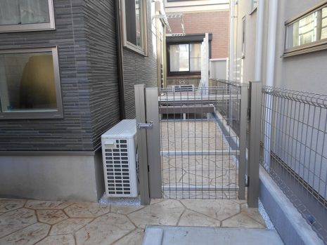 埼玉県川口市　建物まわりはスタンプコンクリートで NO.800