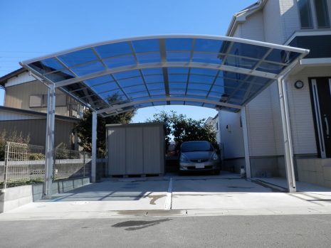 【久喜市】 カーポートの追加工事 NO.805