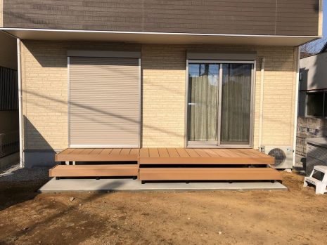 埼玉県春日部市 ウッドデッキ工事 NO.825