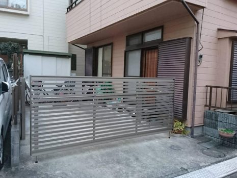 埼玉県八潮市　カーゲート交換工事 NO.831