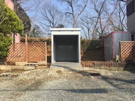 埼玉県吉見町　バイクのガレージ NO.826