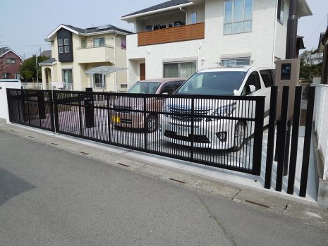 埼玉県北本市 カーゲートを連結 NO.845
