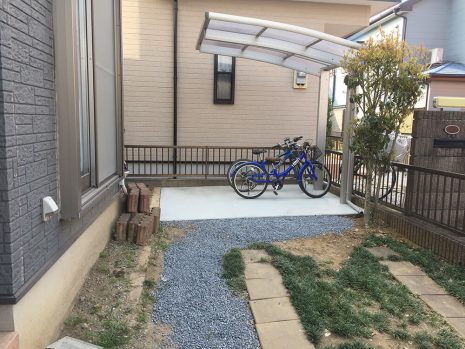 【久喜市】 サイクルポートを設置 NO.844