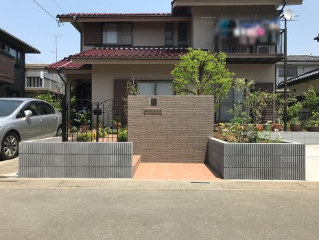 【久喜市】 玄関前をリフォーム NO.891