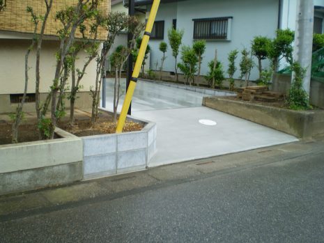 埼玉県宮代町　土間コンクリートですっきり NO.911