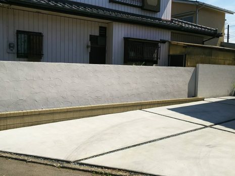 埼玉県北本市　塀をリフォーム NO.918