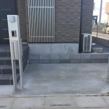 駐車場工事と雑草対策 NO.921の施工写真メイン