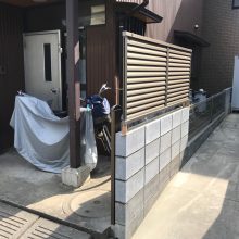 目隠しフェンス シャトレナ NO.938の施工写真メイン