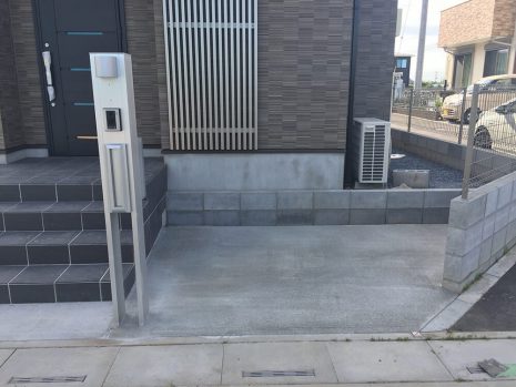 【久喜市】 駐車場工事と雑草対策 NO.921