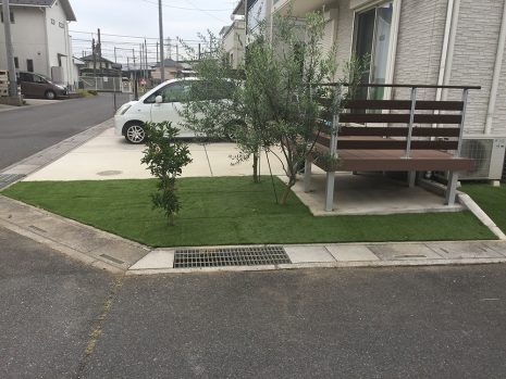 【久喜市】 防草シートで雑草対策 NO.941