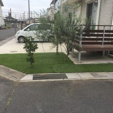 防草シートで雑草対策 NO.941の施工写真メイン