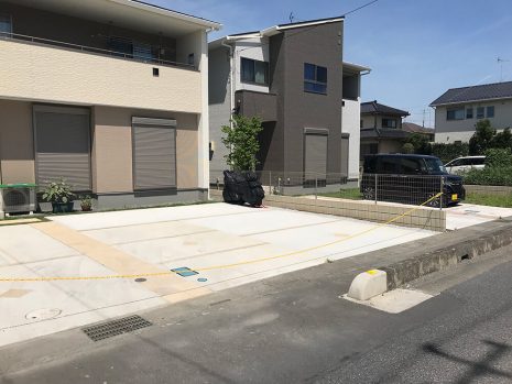 埼玉県熊谷市　土間コンクリート駐車場 NO.929