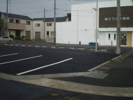 埼玉県上尾市　駐車場をアスファルトで NO.924