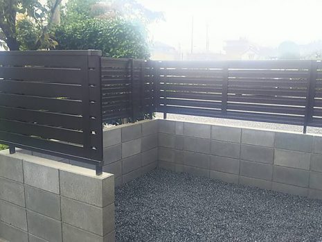 埼玉県さいたま市　ブロック・目隠しフェンス工事 NO.983