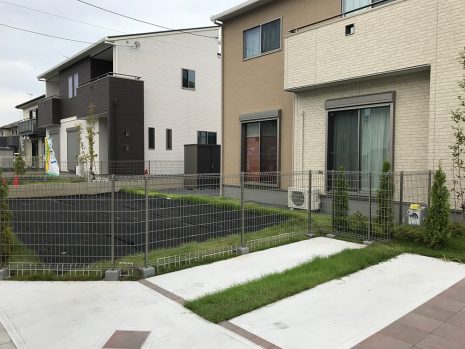 埼玉県羽生市　フェンス工事 NO.976