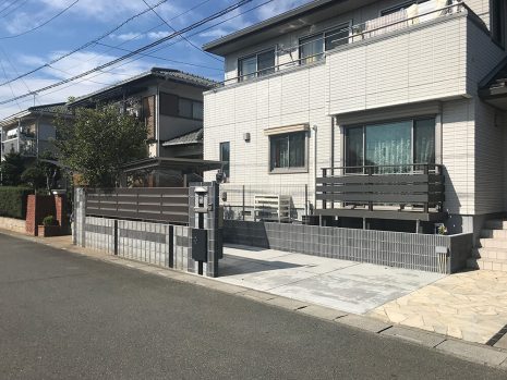 埼玉県鴻巣市　駐車場拡大工事 NO.984