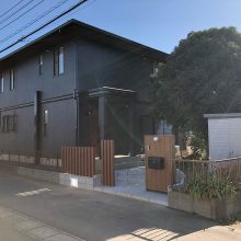 門まわりを木目に NO.1041の施工写真メイン