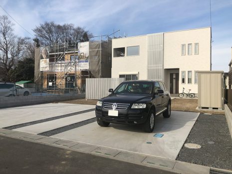 埼玉県杉戸町　白でまとめたエクステリア NO.1037