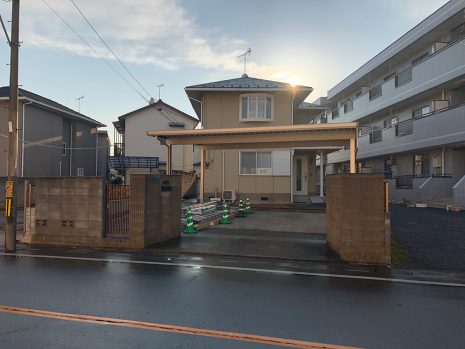 埼玉県さいたま市　伸縮門扉とカーポート NO.1040