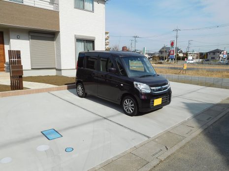 【久喜市】 オープン外構で開放的に NO.1049