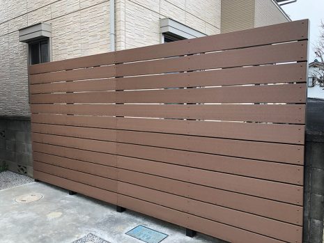 埼玉県北本市　境界を目隠しで NO.1065