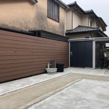 境界を目隠しで NO.1065の施工写真メイン