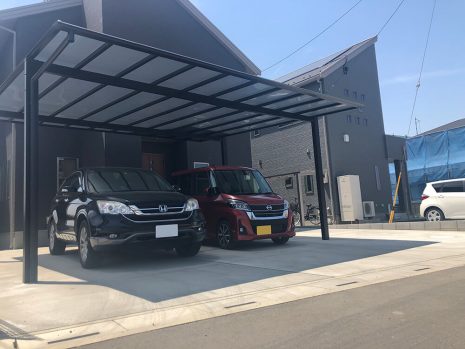 【久喜市】　カーポートはスカイリード NO.1085