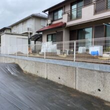 土留めブロック工事 NO.1988の施工写真メイン