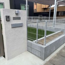 新築外構工事 NO.2036の施工写真メイン