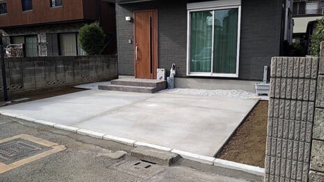 東京都小金井市　新築外構工事 NO.2021