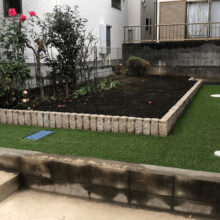 お庭のリフォーム工事 NO.2019の施工写真メイン