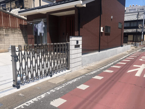 茨城県古河市　新築外構工事 NO.2029